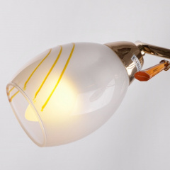 Люстра потолочная Brille 40W E14 Золотистый Надвірна