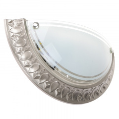 Бра половинка Классическое Brille 60W PK-35 Никель Броды