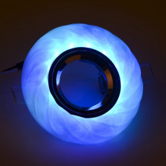 Точечный светильник с подсветкой Brille HDL-G231 Белый 36-072 Токмак