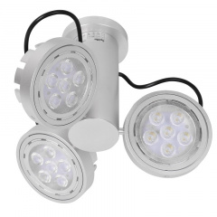 Светильник потолочный LED накладной Brille 2W LED-215 Серебристый Умань