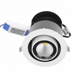 Светильник потолочный led встроенный Brille 30W LED-57 Черный Чугуїв