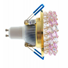 Декоративный точечный светильник Brille 50W HDL-G196 Золотистый L13-122 Вознесенськ
