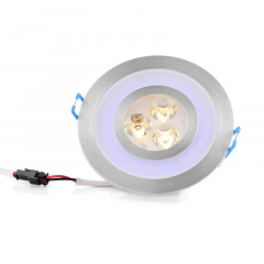 Точечный светильник Brille LED-103 Синий L4-002 Еланец