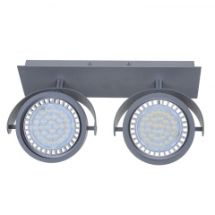 Подсветка Brille Металл 50W MS-09 Серый 29-097 Михайлівка