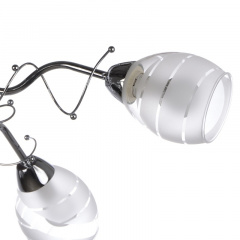 Люстра потолочная Brille 40W E14 Хром Токмак