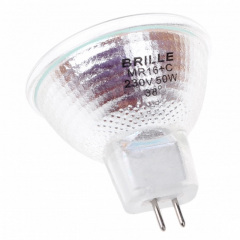 Лампа галогенная Brille Металл 50W Хром 126048 Київ