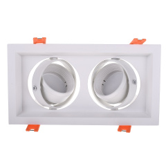 Поворотный точечный светильник Brille 80W HDL-DT 107 Белый 36-223 Львів