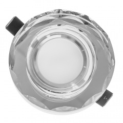 Декоративный точечный светильник Brille 40W HDL-G249 Хром 36-157 Курінь