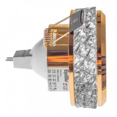 Декоративный точечный светильник Brille 40W HDL-G244 Золотистый 36-148 Балаклія