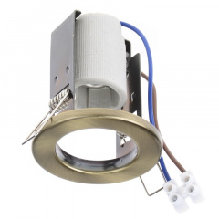 Точечный светильник Brille 60W Ring 39 Золотистый 161004 Житомир