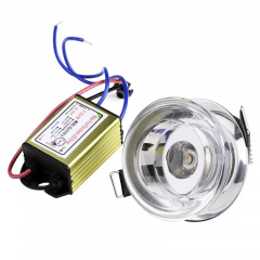 Точечный светильник Brille 1W LED-114 Хром L13-047 Калуш