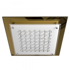 Светильник настенно-потолочный Brille 60W BR-002431 Золотистый Сарни