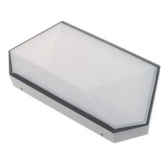 LED подсветка Brille Пластик 10W AL-258 Серый 34-230 Пологи