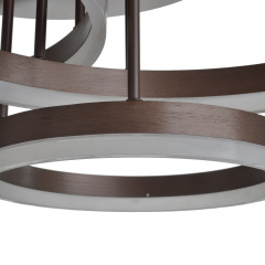 Люстра Brille BL-949С/3 Led 68W Коричневый Черновцы