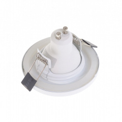 Точечный светильник Brille 40W HDL-DS Белый 36-325 Курінь