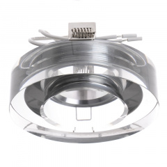 Декоративный точечный светильник Brille 20W HDL-G151 Белый 164124 Бориспіль