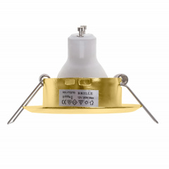 Точечный светильник Brille 20W HDL-T12 Латунь 163053 Долина