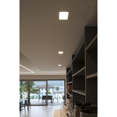 Светильник потолочный встроенный Brille 20W LED-37R Белый Киев