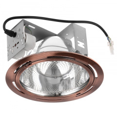 Светильник потолочный встроенный Brille 52W DL-01 Золотистый Первомайськ
