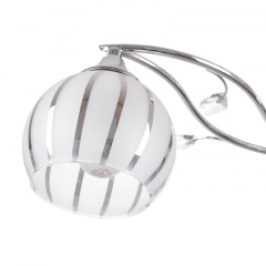 Люстра потолочная Brille 40W E14 Хром Київ