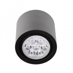 Светильник потолочный led накладной Brille 7W LED-211 Черный Пологи
