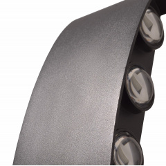 LED подсветка Brille Металл 1W AL-264 Черный 34-334 Пологи