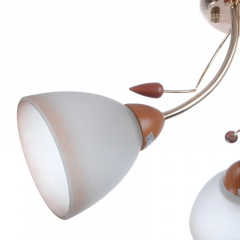 Люстра потолочная Brille 60W E27 Золотистый Приморськ