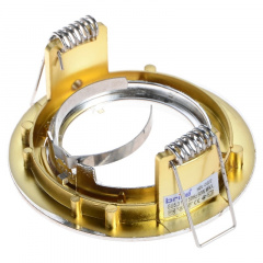 Точечный светильник Brille 20W HDL-DS 02 Золотистый 163108 Иршава