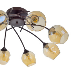 Люстра Brille 60W E27 Коричневый Луцк
