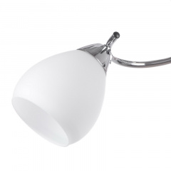 Люстра потолочная Brille 40W E14 Хром Виноградов