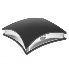 LED подсветка Brille Пластик 8W AL-225 Черный 34-187 Смела