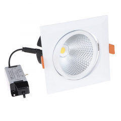 Светильник потолочный led встроенный Brille 20W LED-41 Белый Ромны