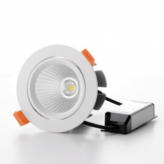 Светильник потолочный led встроенный Brille 15W LED-38 Белый Виноградов