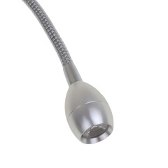Подсветка Brille Металл 1W AL-535 Хром 27-049 Ромны