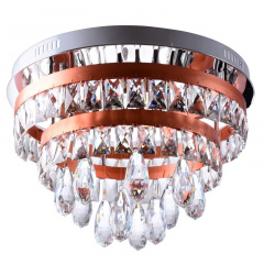 Люстра Brille Смарт LED 82W Медь Вишгород