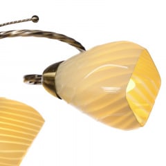Люстра потолочная Brille 60W E27 Бронзовый Чернівці