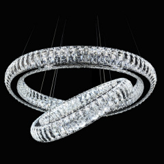 Люстра Brille LED 88W Хром Тернопіль