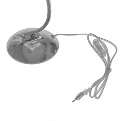Настольная лампа классическая Brille 60W BKL-653 Хром Київ