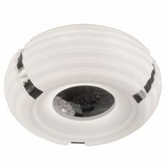 Люстра потолочная Brille 60W E27 Хром Бучач