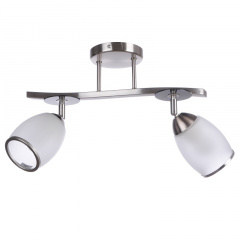 Светильник потолочный Brille 60W HTL-162 Никель Кропива
