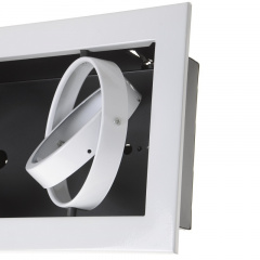 Светильник карданный Brille ML-07-04 Белый 154007 Чугуїв