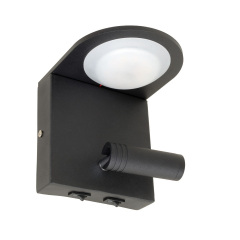 LED подсветка Brille Пластик 10W AL-532 Черный 27-044 Ужгород