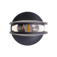 LED подсветка Brille Металл 9W AL-256 Черный 34-326 Чортков