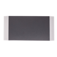 LED подсветка Brille Пластик 10W AL-238 Серый 34-201 Каменское