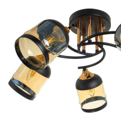 Люстра Brille 60W E27 Черный Кременчук