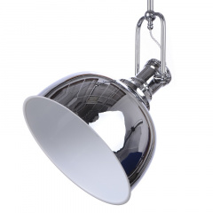 Люстра Brille 60W E27 Хром Еланец