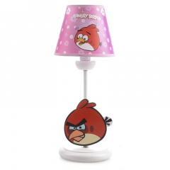 Настольная лампа для детской "Angry Birds" Brille 40W TP-025 Красный Івано-Франківськ