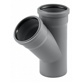 Трійник каналізаційний Magnaplast HT Plus 110/110/45°