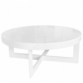 Стол журнальный Brille Двп UH25 Белый F1-026