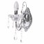 Бра хрустальное свеча Дворцовый Brille 60W BCL-655 Хром Броды